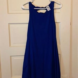 victoria’s secret pink blue dress